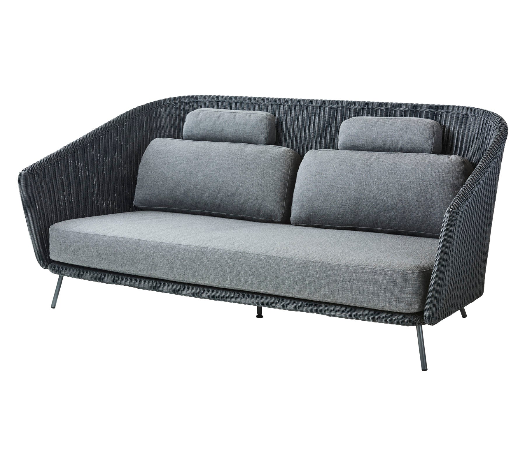 Mega Lounge 2-Sitzer Sofa, inkl. Kissen 