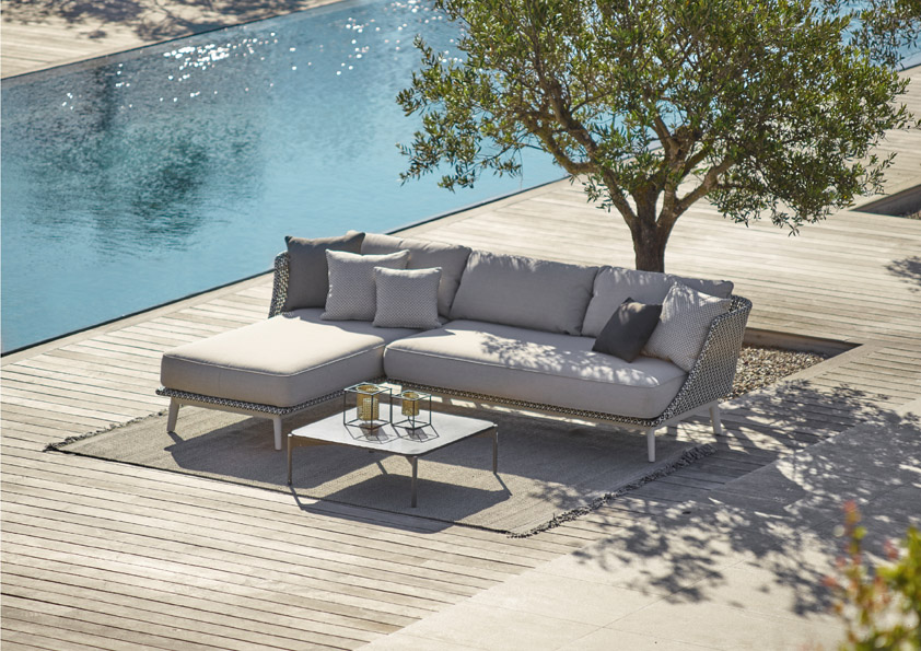 Mbarq Lounge Daybed, inkl. Polster