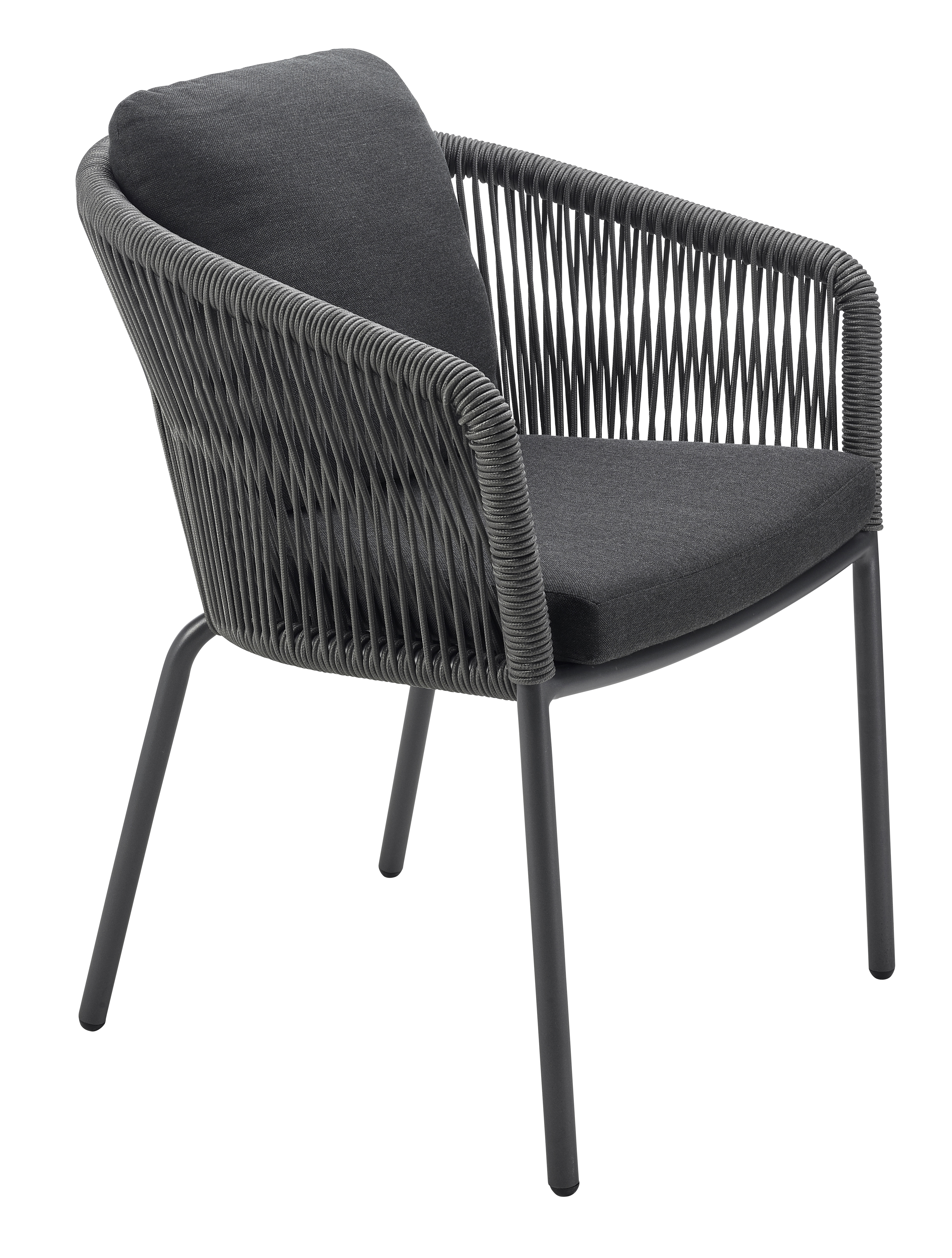 Loop Dining Sessel , Kissen eckig Loop Dining Sessel , Kissen eckig