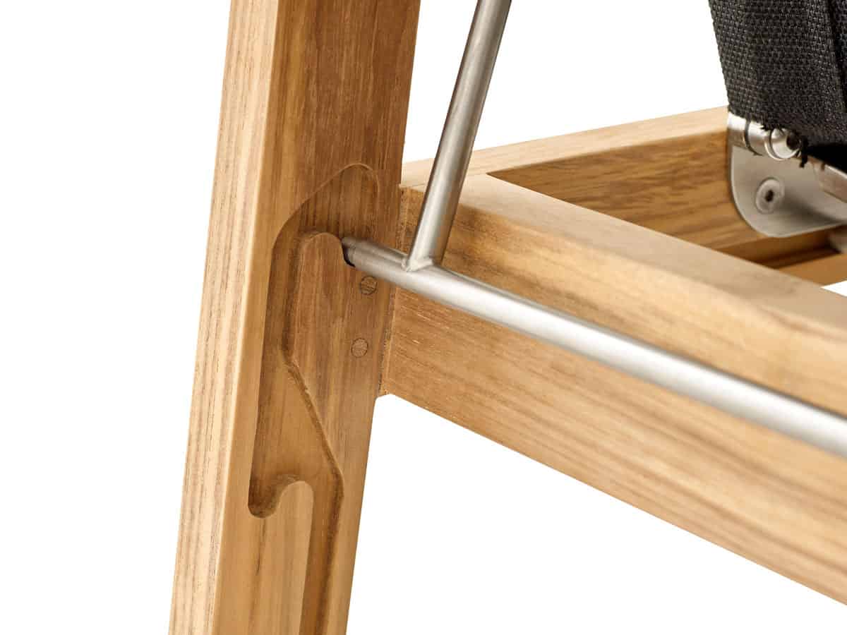 Safari Deck Chair, inkl. Hocker Safari Deck Chair, inkl. Hocker