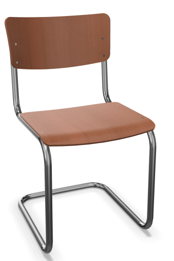 Thonet Stuhl S 43 , "Aktion 5 +1"