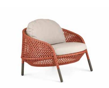 Ahnda Sessel - Lounge Chair, inkl. Sitz-und Rückenkissen!