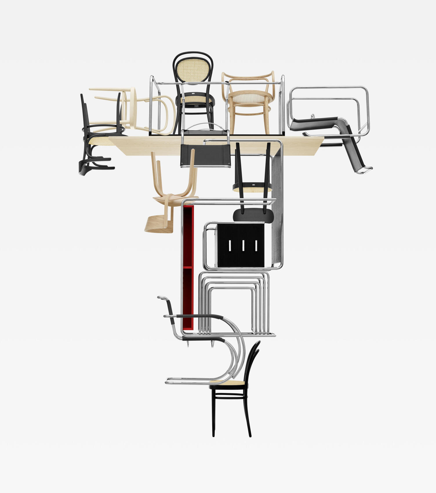 Thonet Stuhl 209 Standard