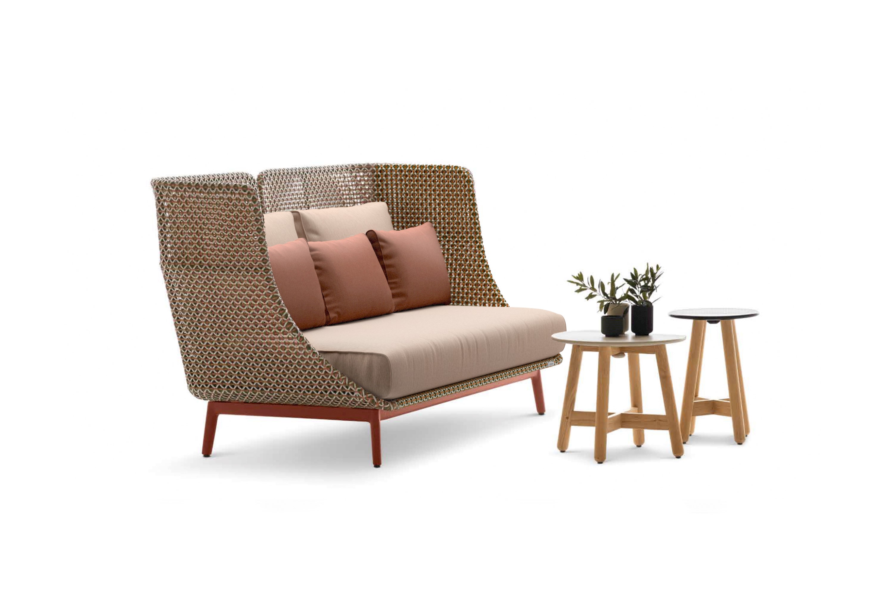 Mbarq Lounge 3 Sitzer Sofa , hohe Rückenlehne inkl.Polster Mbarq Lounge 3 Sitzer Sofa , hohe Rückenlehne inkl.Polster