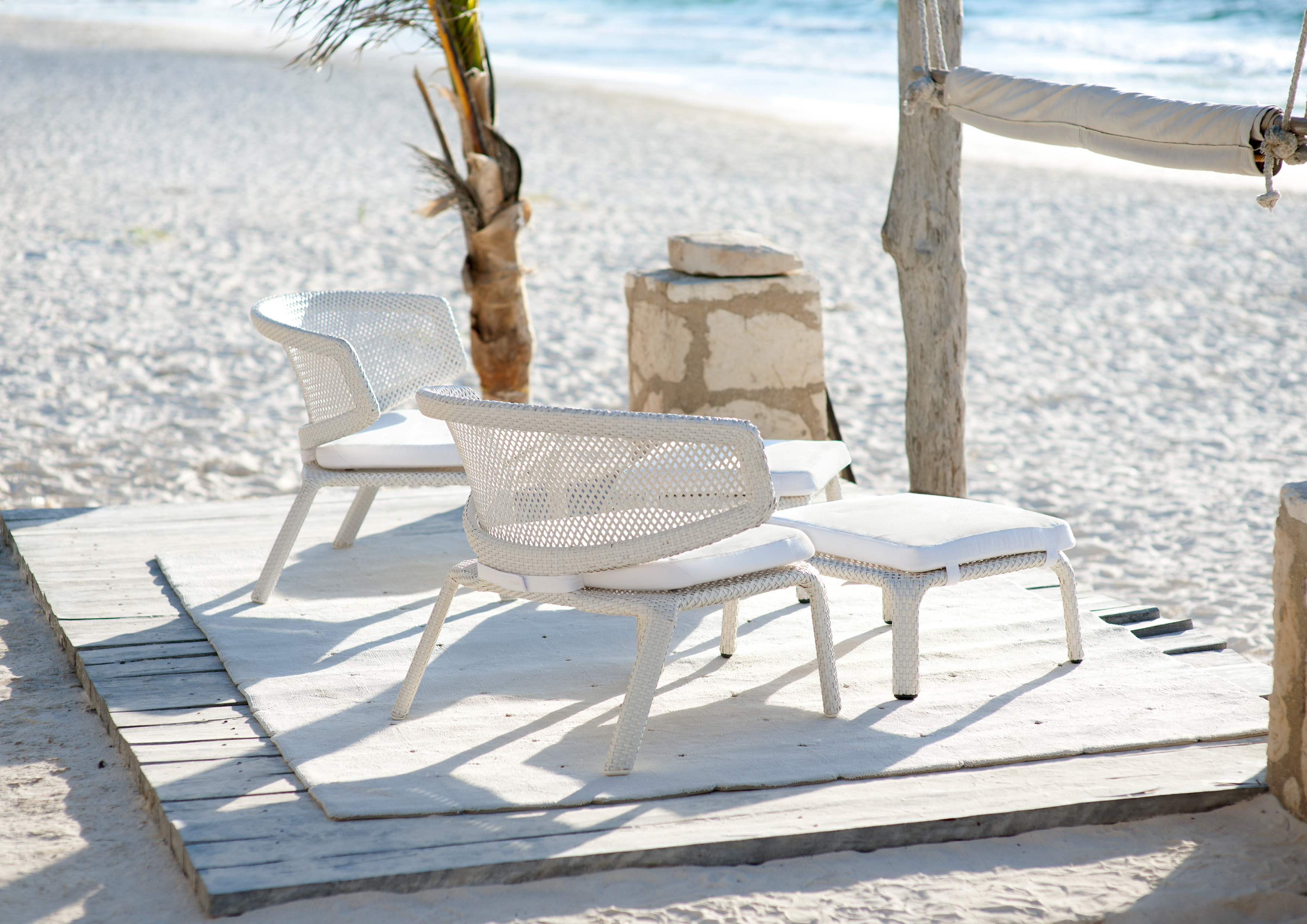 Seashell Lounge Sessel, inkl. Sitzpolster