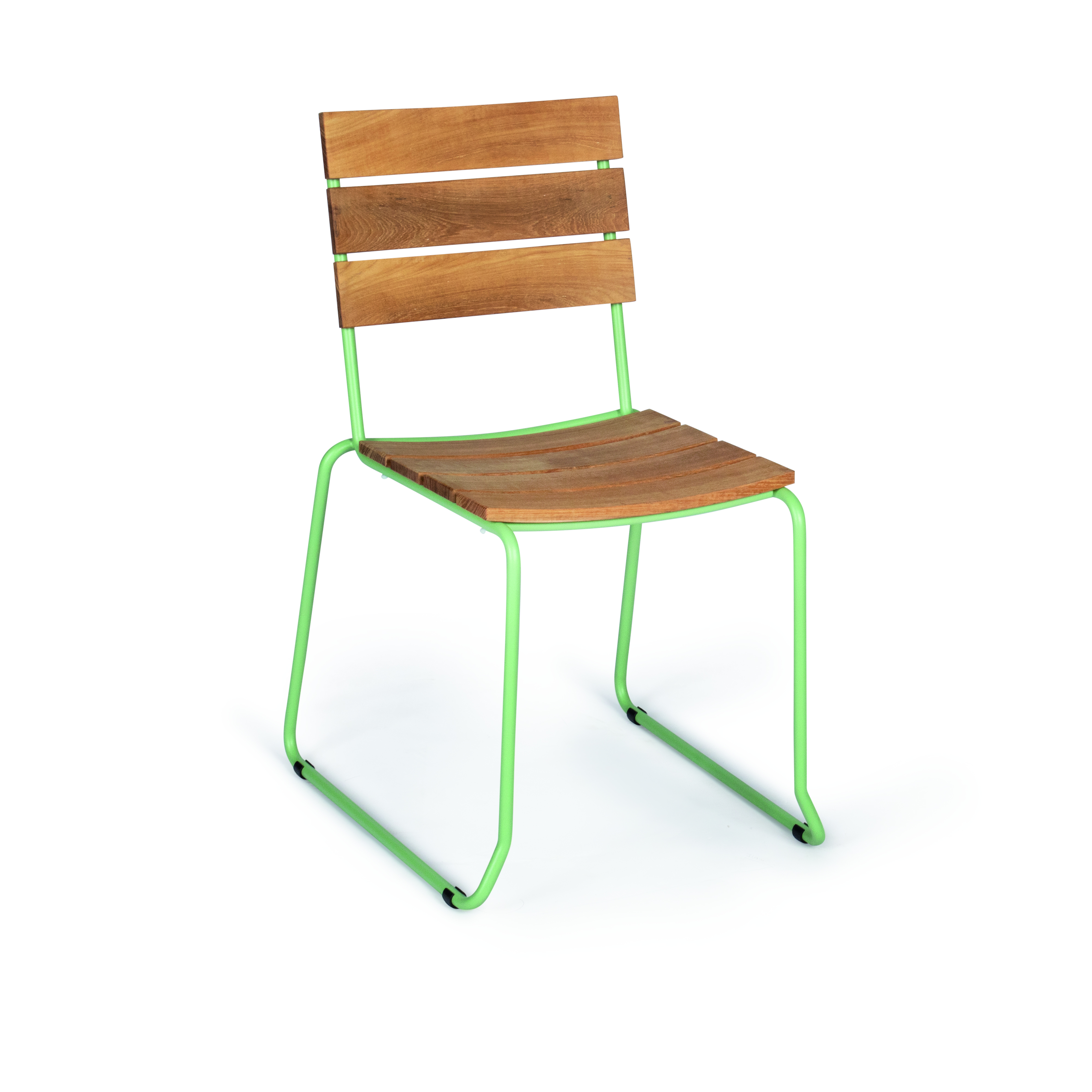 Balcony Stuhl mit Teak Belattung Balcony Stuhl mit Teak Belattung