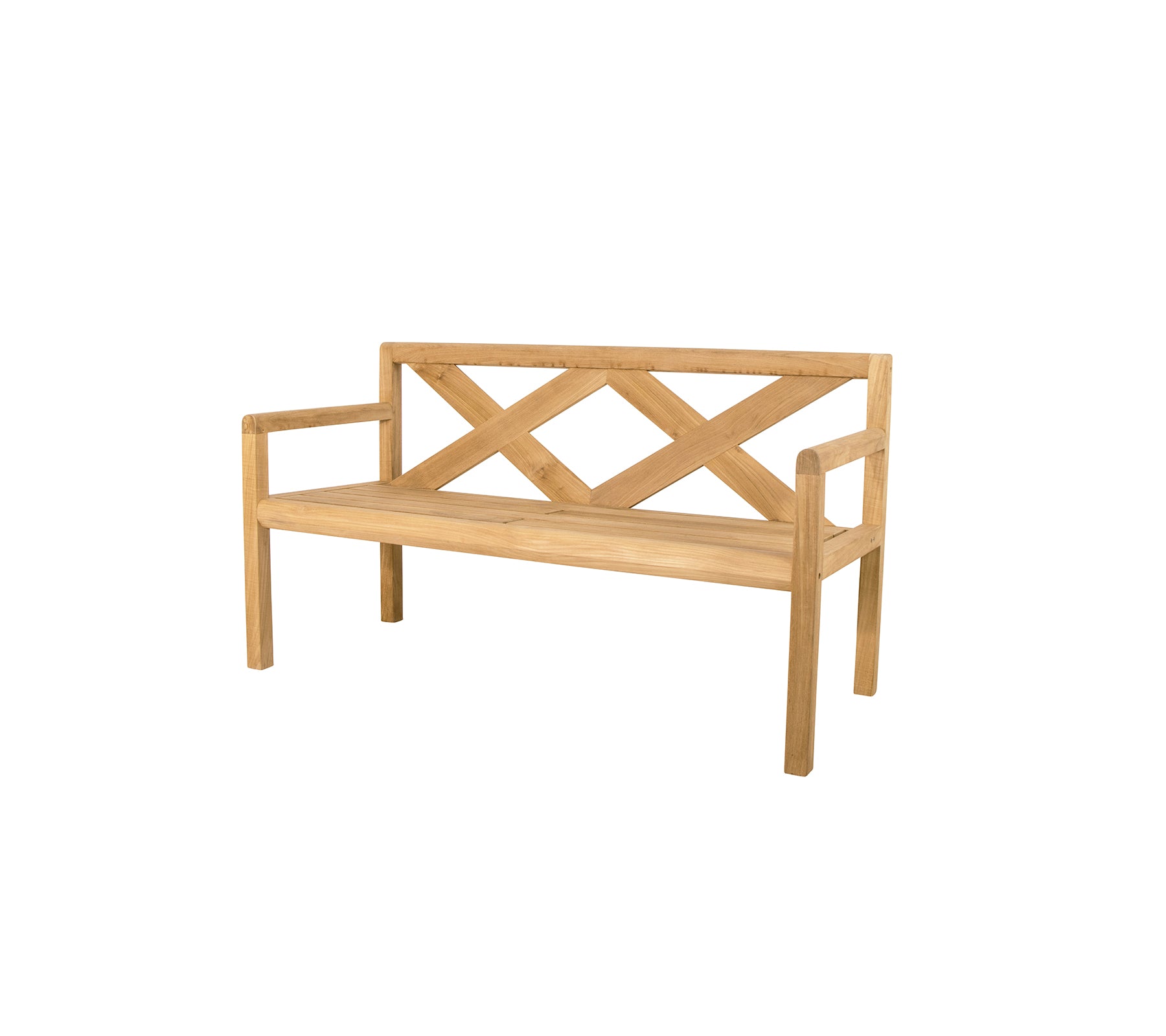 Grace Teak 2-Sitzer Bank