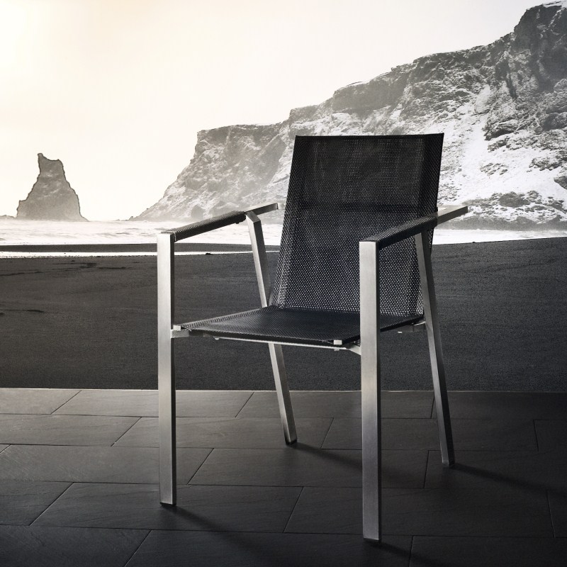 Solpuri - Allure stainless steel Stapelsessel Allure steel Stapelsessel