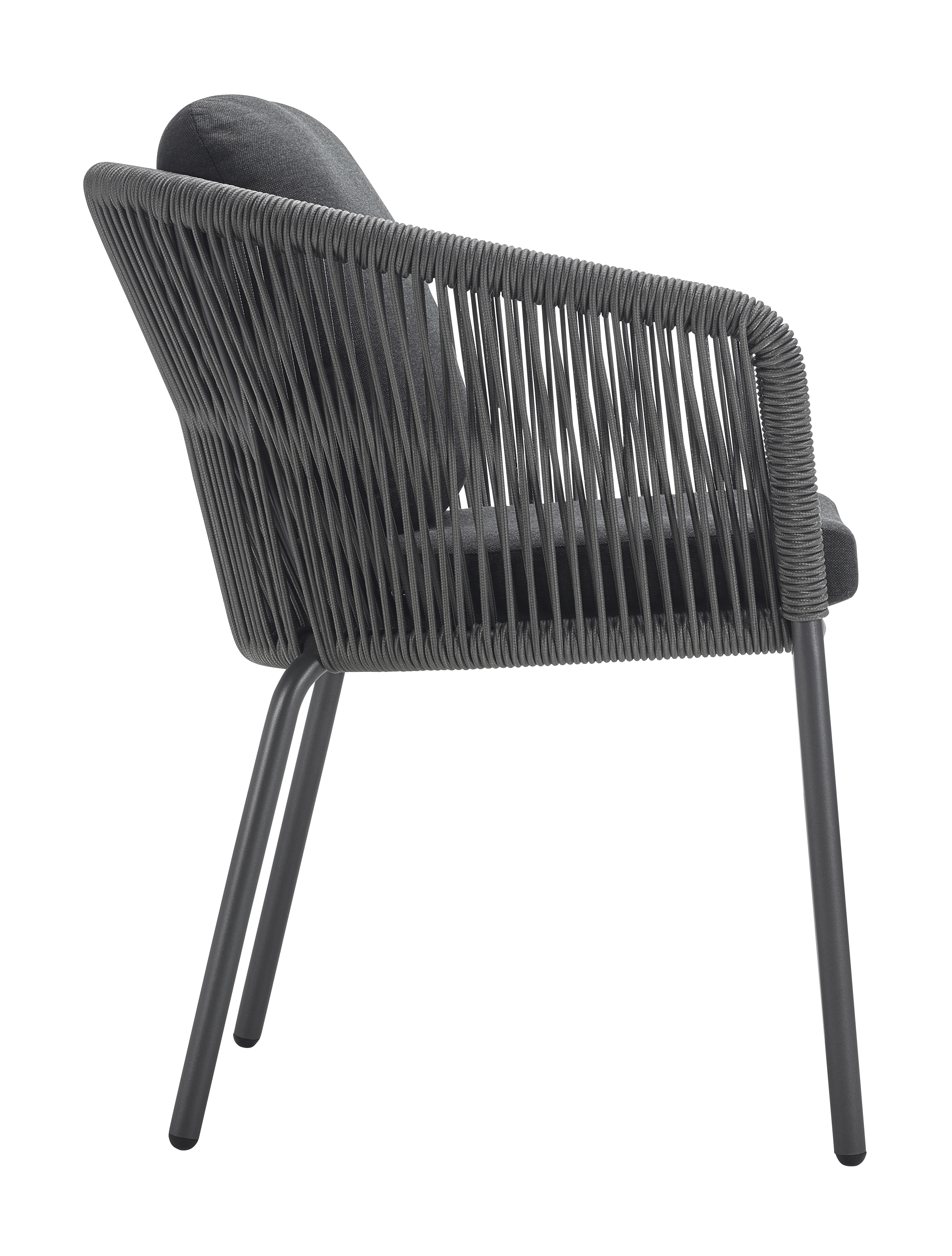 Loop Dining Sessel , Kissen eckig Loop Dining Sessel , Kissen eckig
