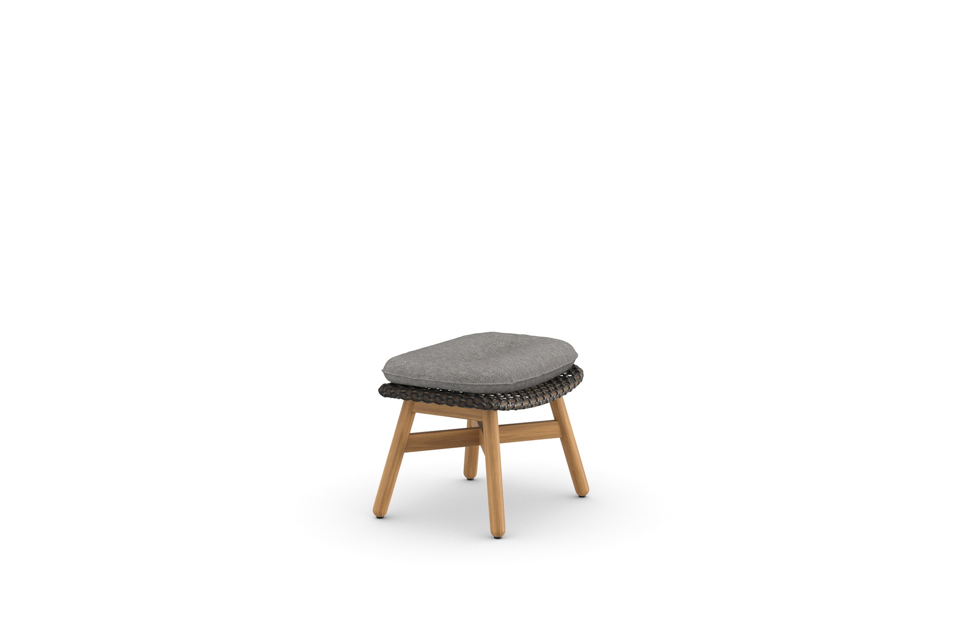 Mbrace Hocker Teak, inkl. Polster Mbrace Hocker Teak, inkl. Polster