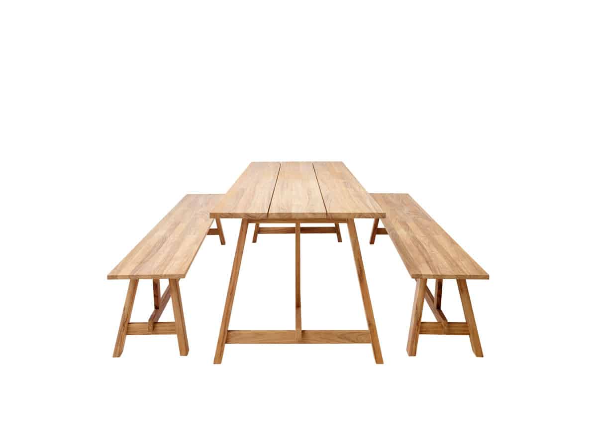 Country Esstisch Teak  