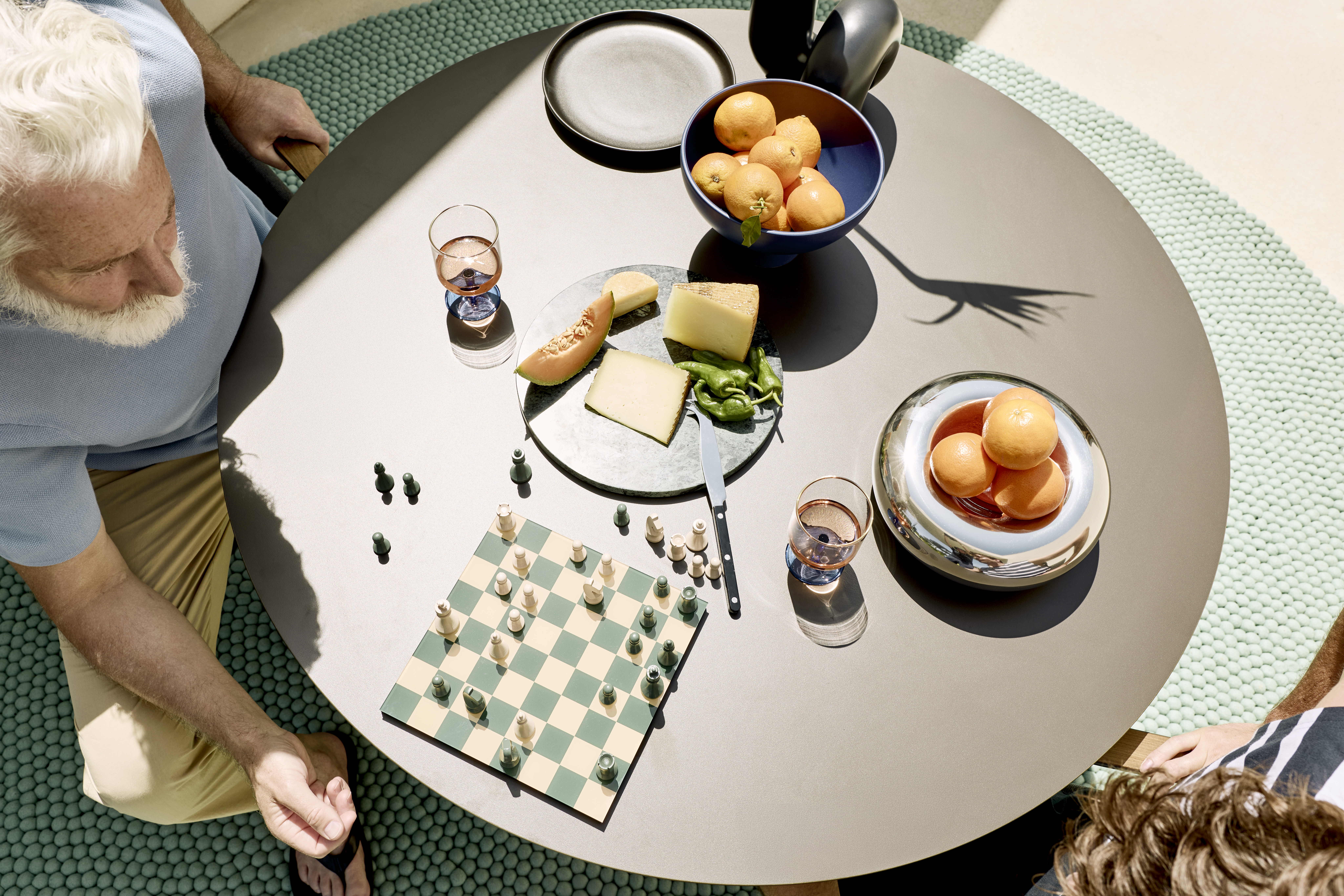 Satellite Esstisch Ø 80 cm