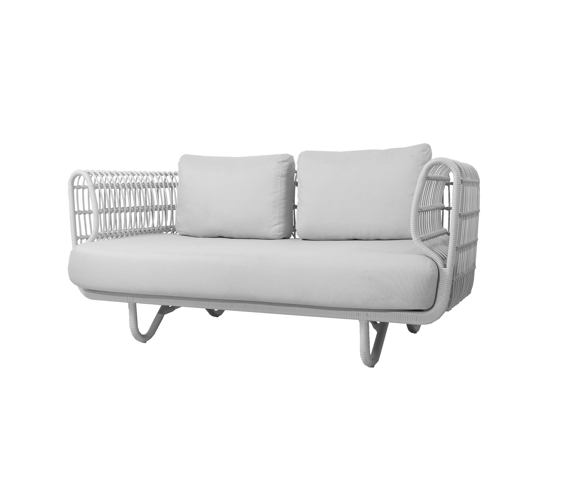 Nest 2-Sitzer Sofa  Outdoor , inkl. Kissen   