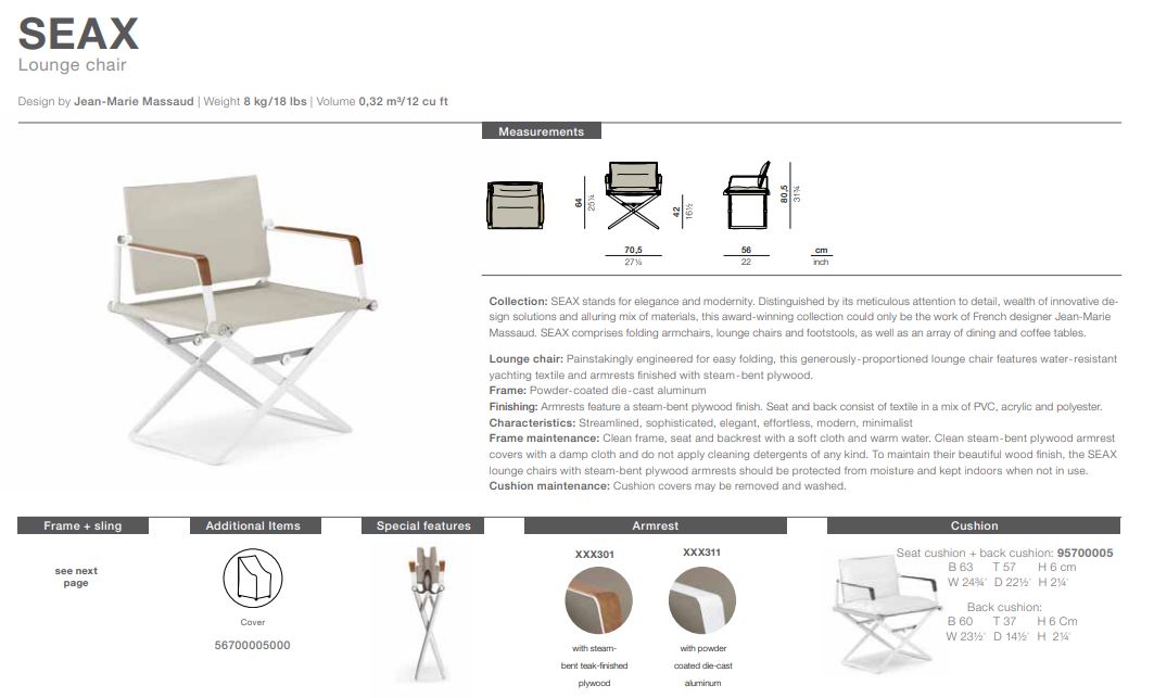 SeaX Lounge Chair