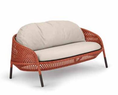 Ahnda Lounge Sofa 2 Sitzer, inkl. Sitz-und Rückenpolster!