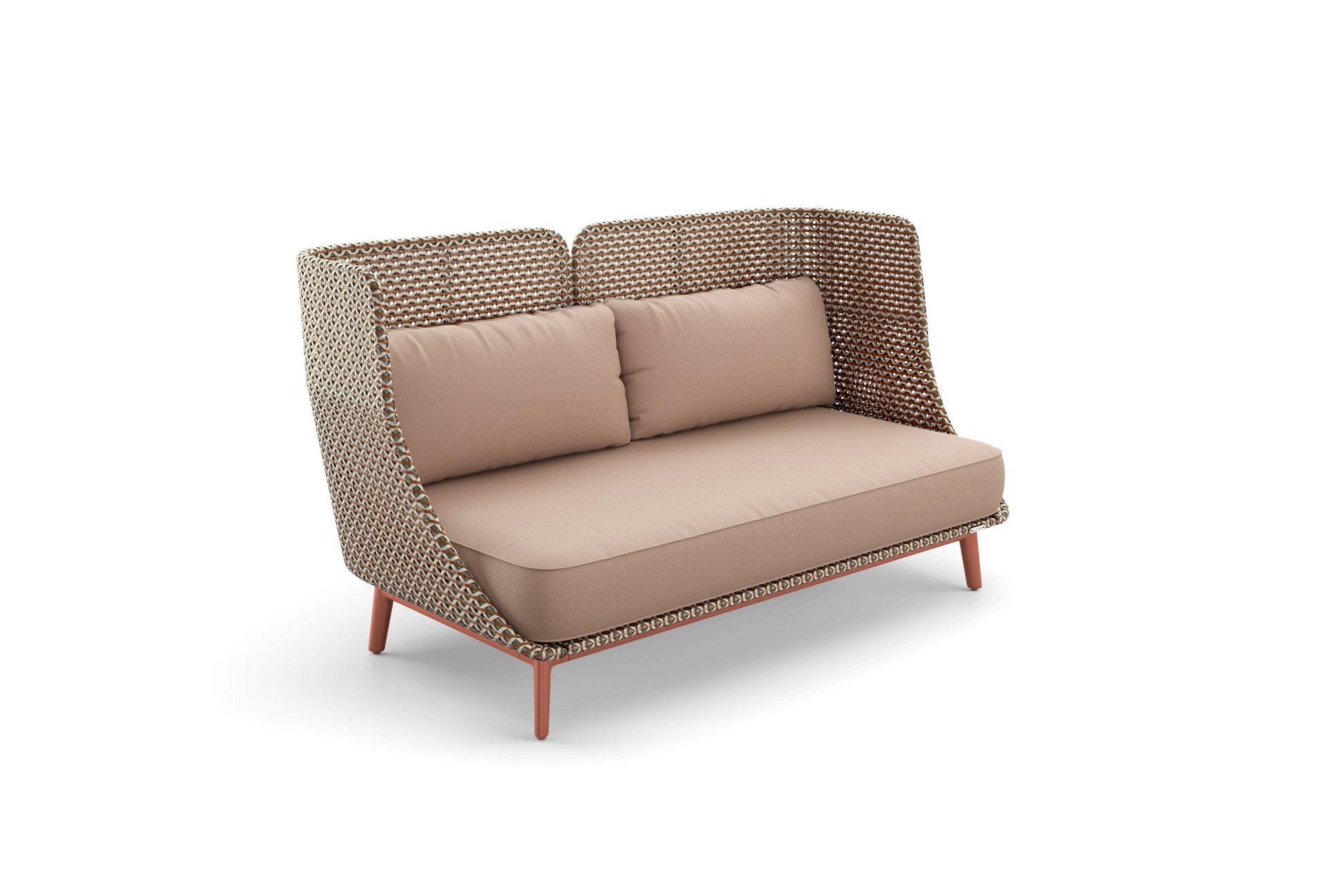 Mbarq Lounge 3 Sitzer Sofa , hohe Rückenlehne inkl.Polster | SW10180