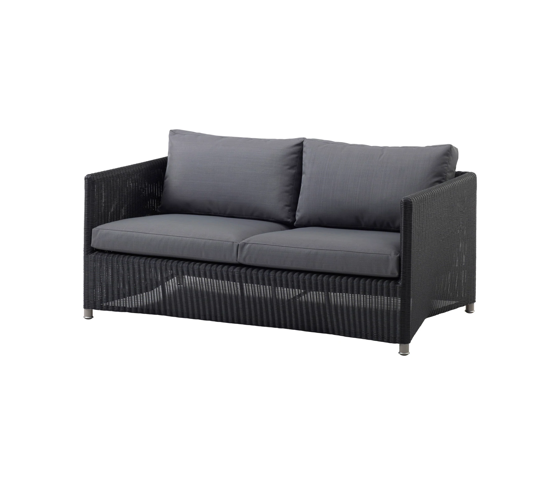 Diamond Cane-line Weave  2-Sitzer Sofa 