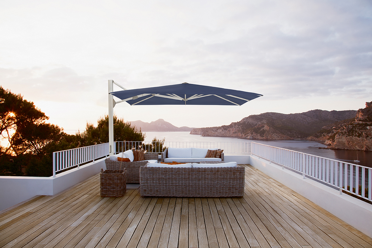 Ambiente Nova Großschirm, rund, Ø 400 cm Ambiente Nova Großschirm, rund, Ø 400 cm