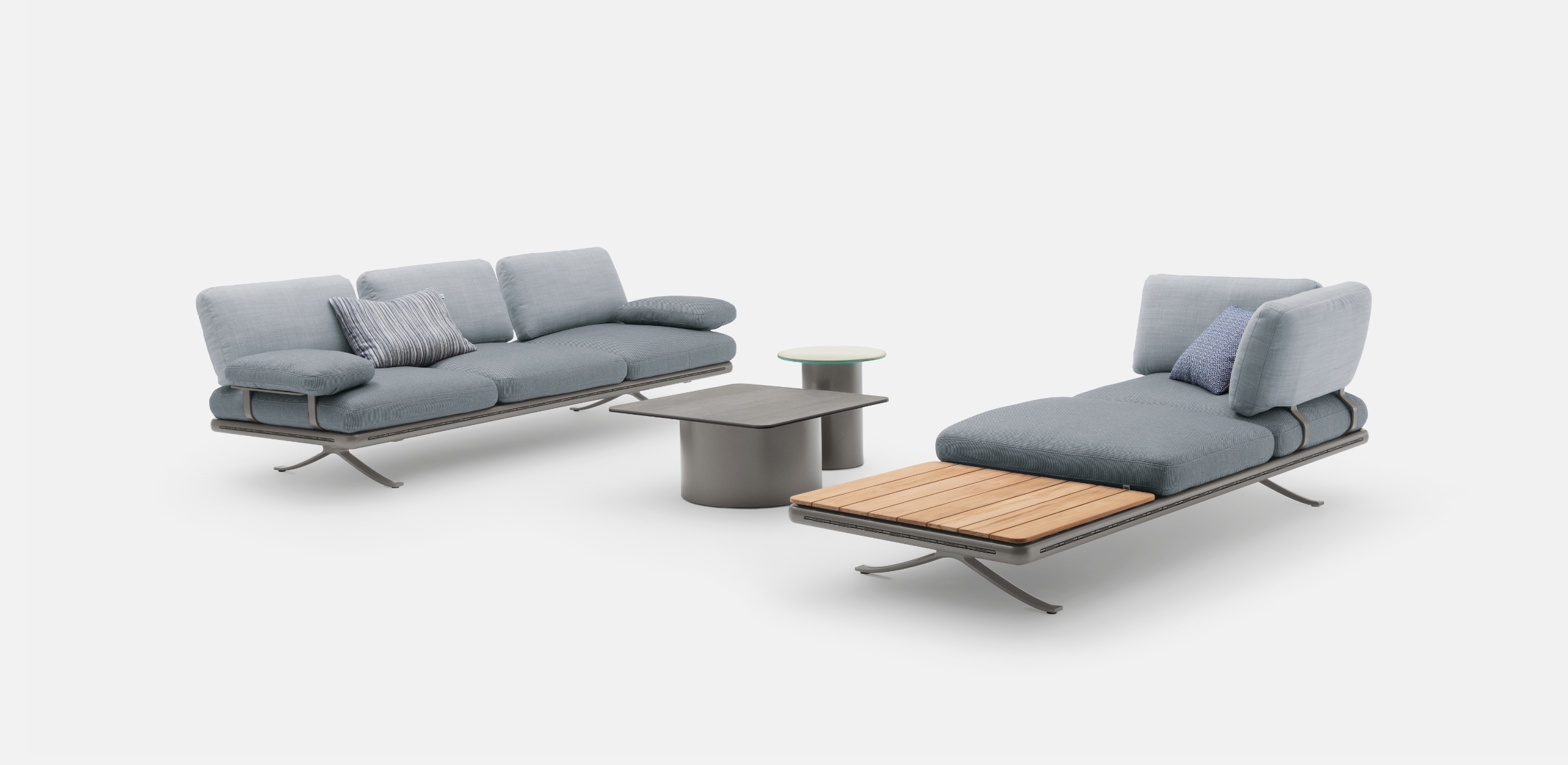 Rolf Benz 260 Yoko Couchtisch  80 x 80 cm 
