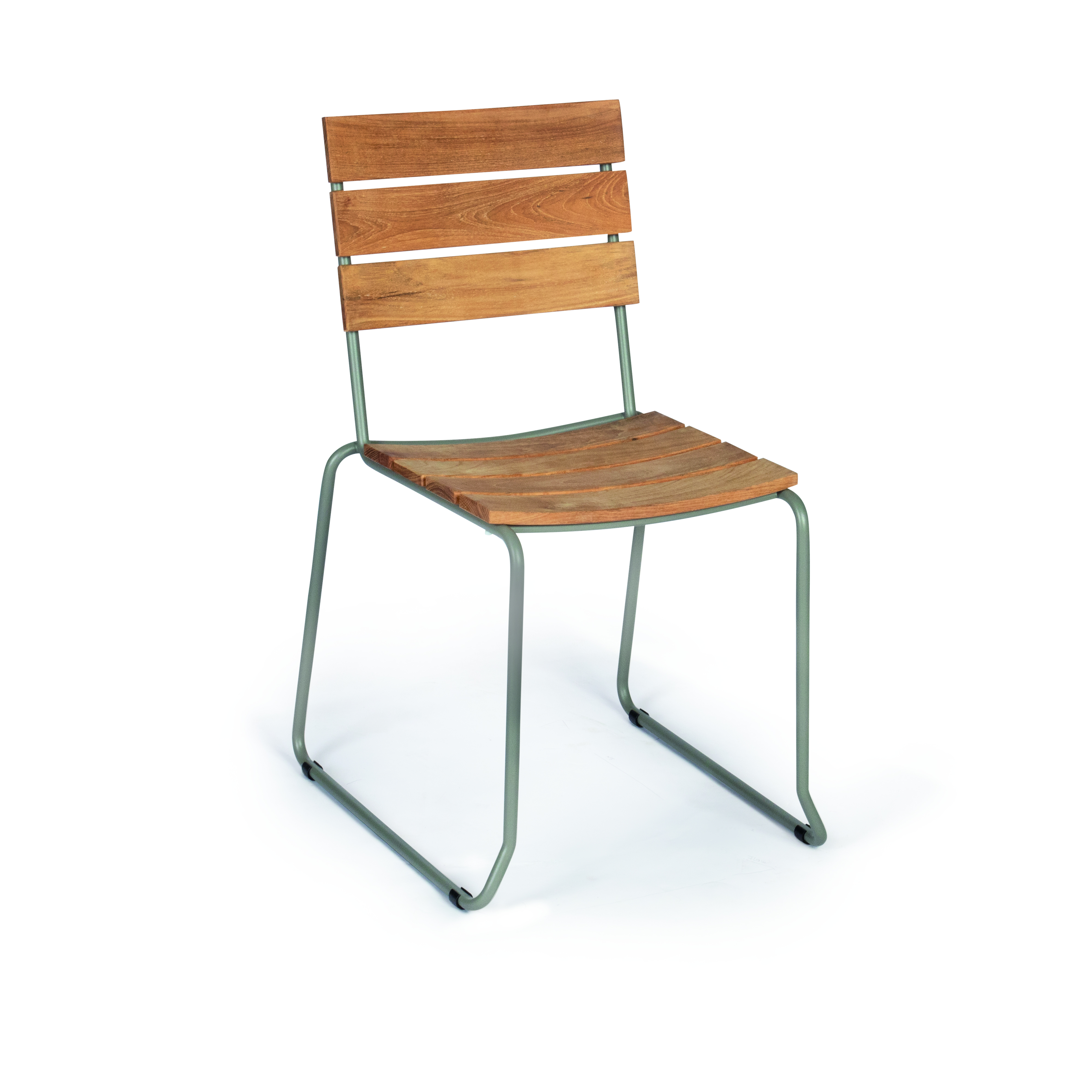 Balcony Stuhl mit Teak Belattung Balcony Stuhl mit Teak Belattung