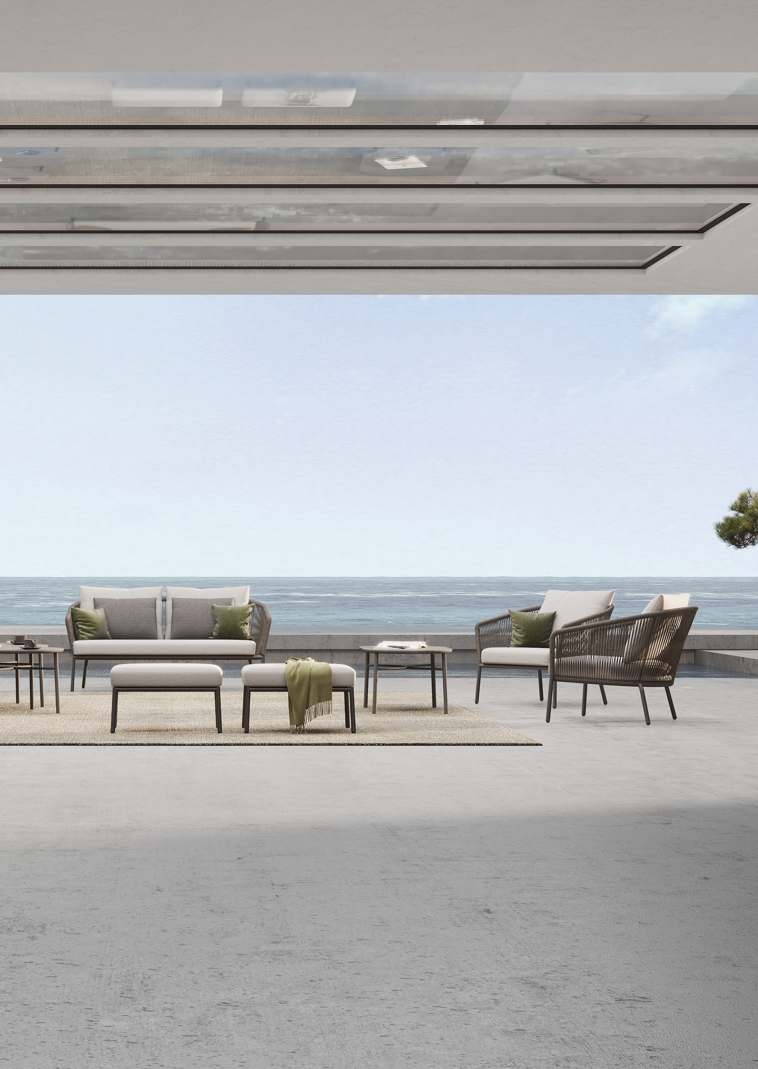Loop Lounge 2-Sitzer Sofa, inkl. Polster Loop Lounge 2-Sitzer Sofa, inkl. Polster