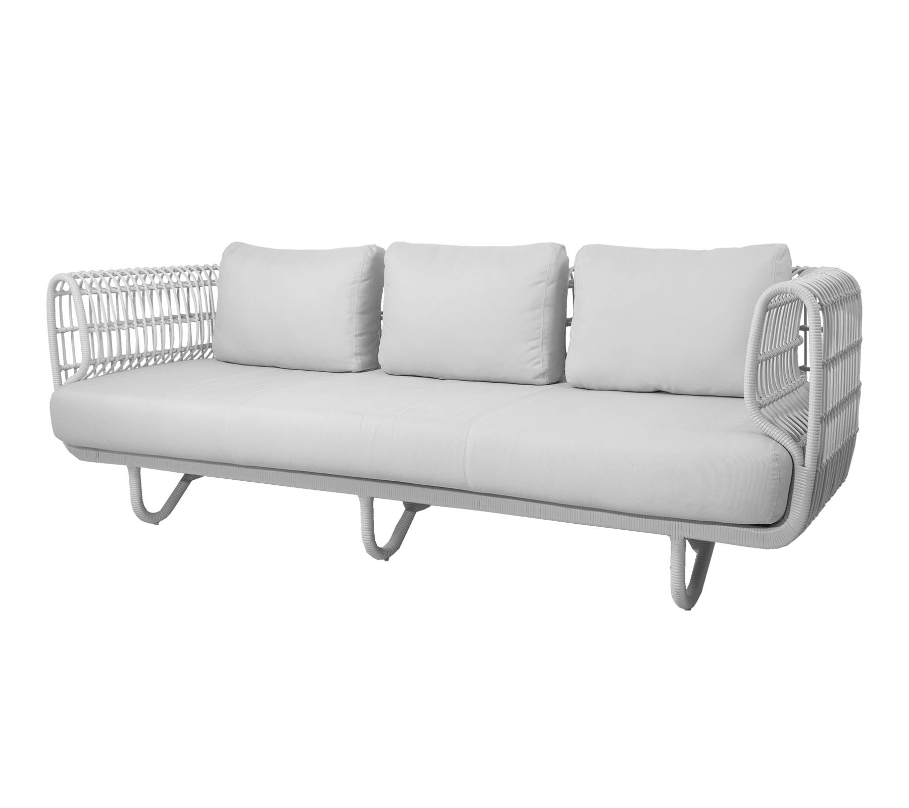 Nest 3-Sitzer Sofa  Outdoor , inkl. Kissen    