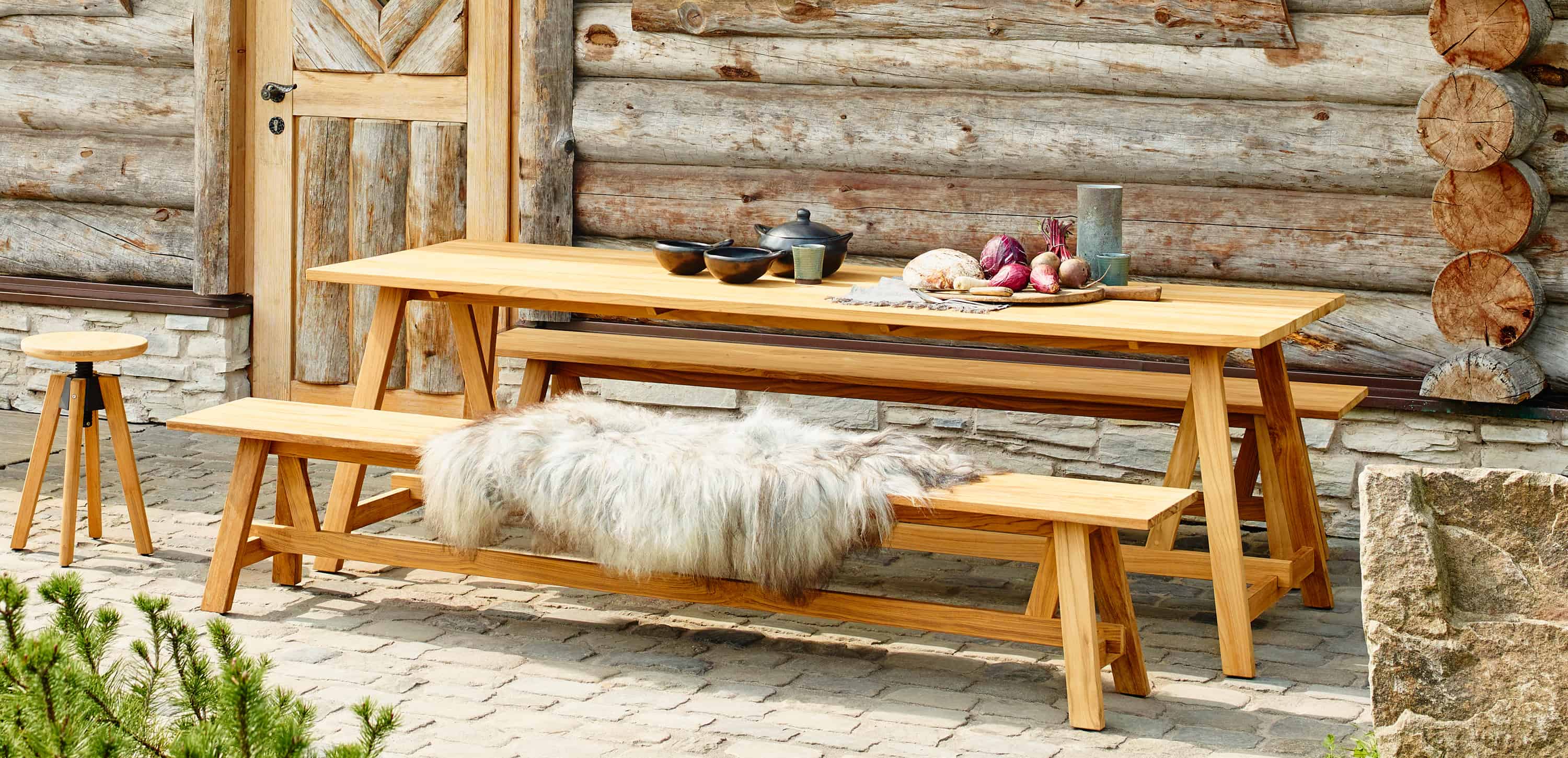 Country Esstisch Teak Country Esstisch Teak