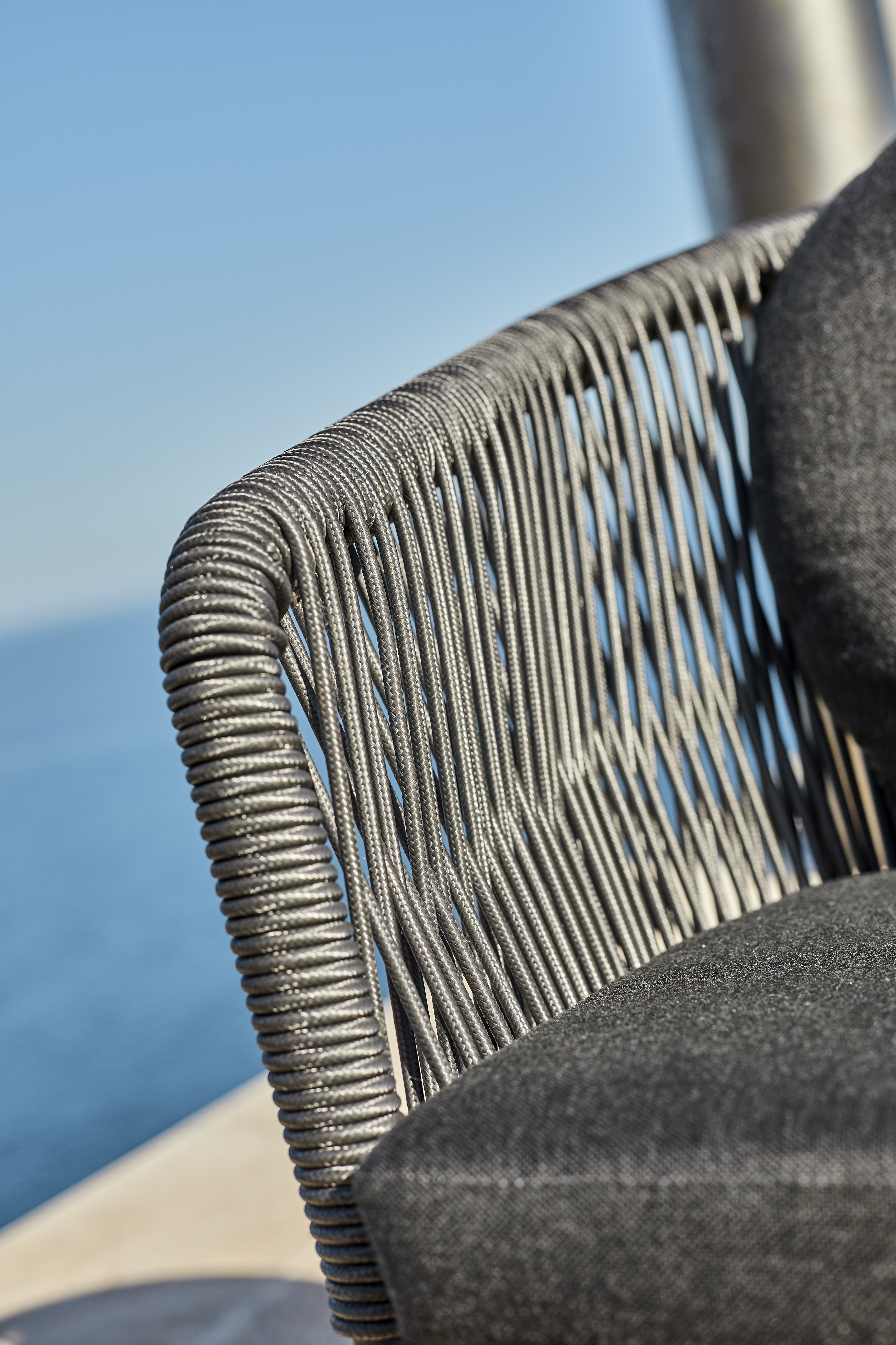 Loop Dining Sessel , Kissen eckig Loop Dining Sessel , Kissen eckig