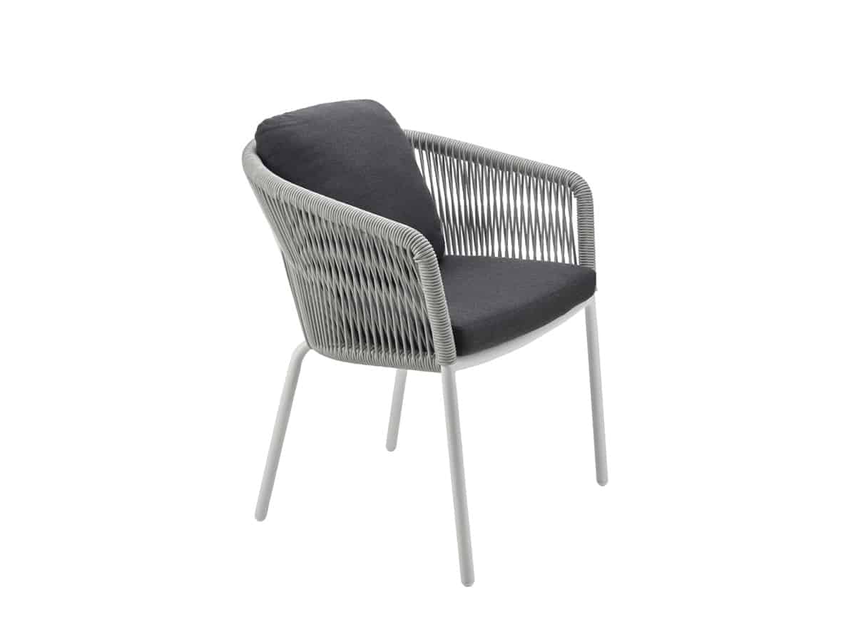 Loop Dining Sessel , Kissen eckig Loop Dining Sessel , Kissen eckig