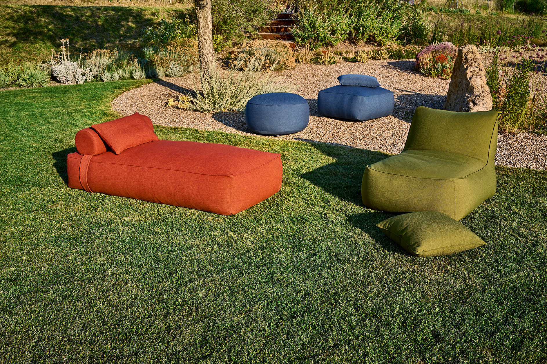 Maliha Lounge Hocker eckig Maliha Lounge Hocker eckig