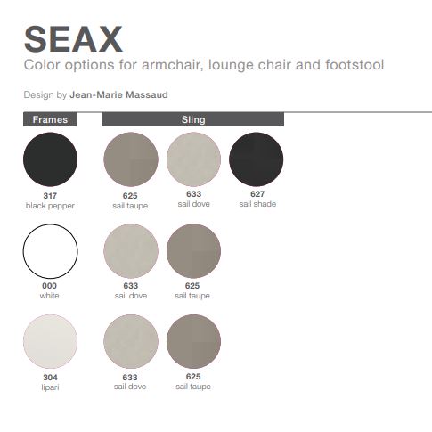 SeaX Armlehnstuhl Textile