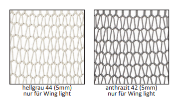 Wing light Relax Hängegestell inkl. Sitzschale