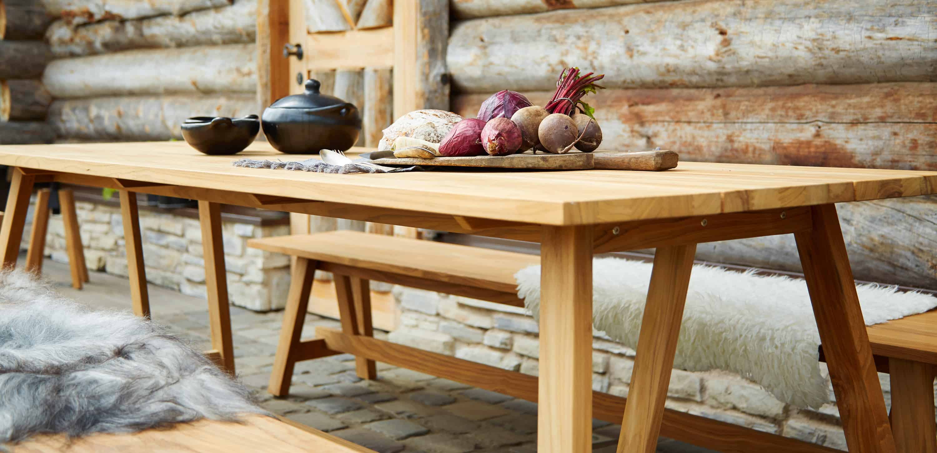 Country Esstisch Teak Country Esstisch Teak
