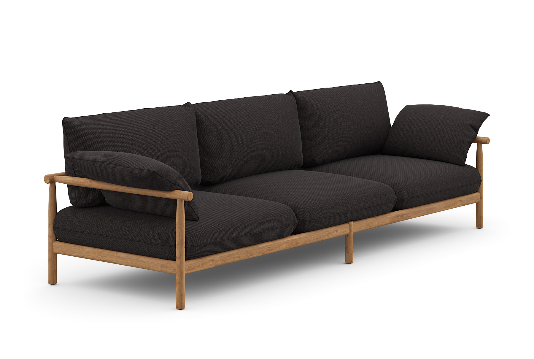 Tibbo Lounge 3-Sitzer Sofa inkl. Polster
