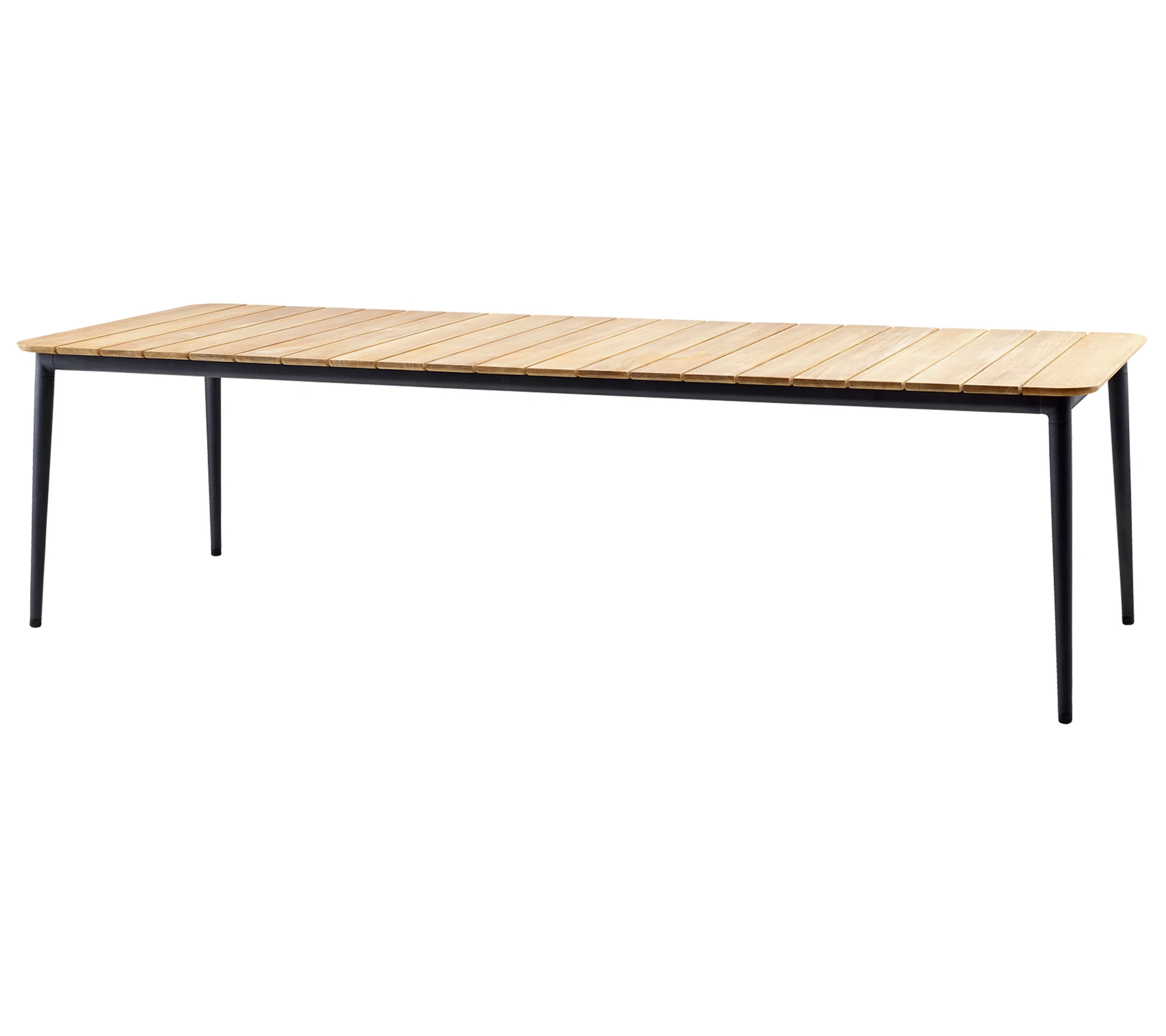 Core Esstisch Teak / Alu , 274 cm 